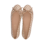 44033Al Nude / Cream Woven Leather S25