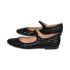 48015Am Black Corduroy / Leather F25