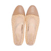 3087P Beige Raffia / Leather S25