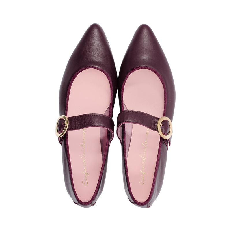 569 Burgundy Leather F25