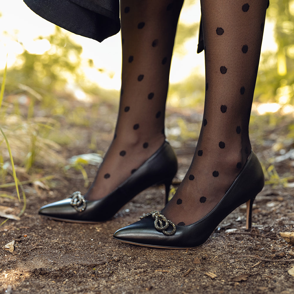 Athena Black Leather F26