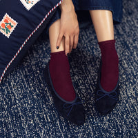 Capri Navy Suede F26