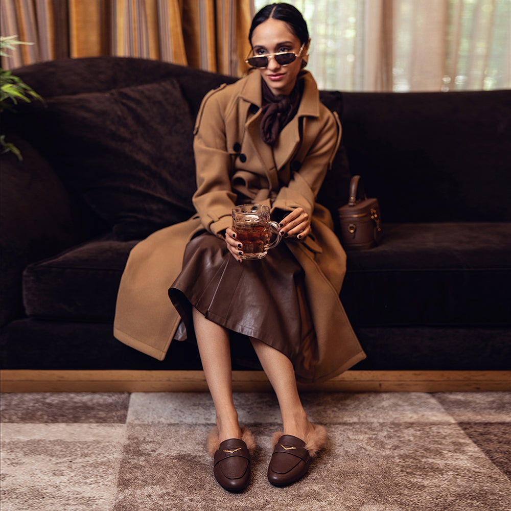 Heron Brown Leather F26