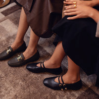 Solange Black Leather F26