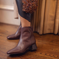 Peggy Spiced Pecan Leather F26