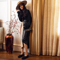 Yuval Black Suede F26