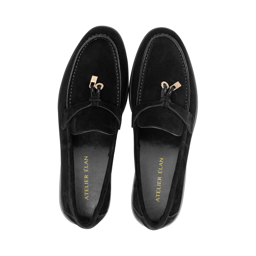 Abigail Black Suede F26