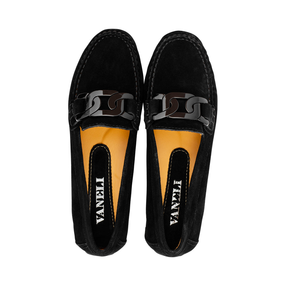 Aiker Black Suede F26