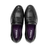 Ailsa Black Grain Leather F26