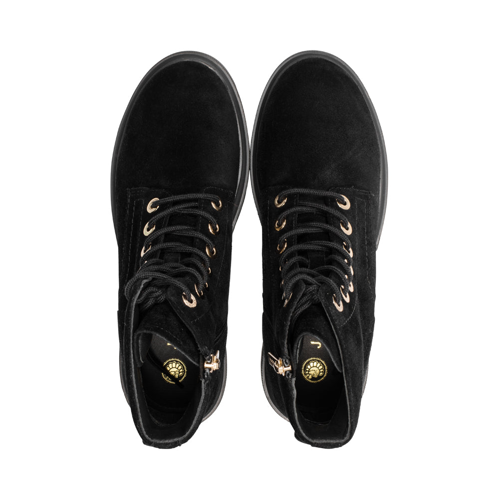 Akhi Black Suede F25
