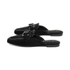 Allegra Black Suede F25