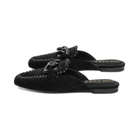 Allegra Black Suede F25