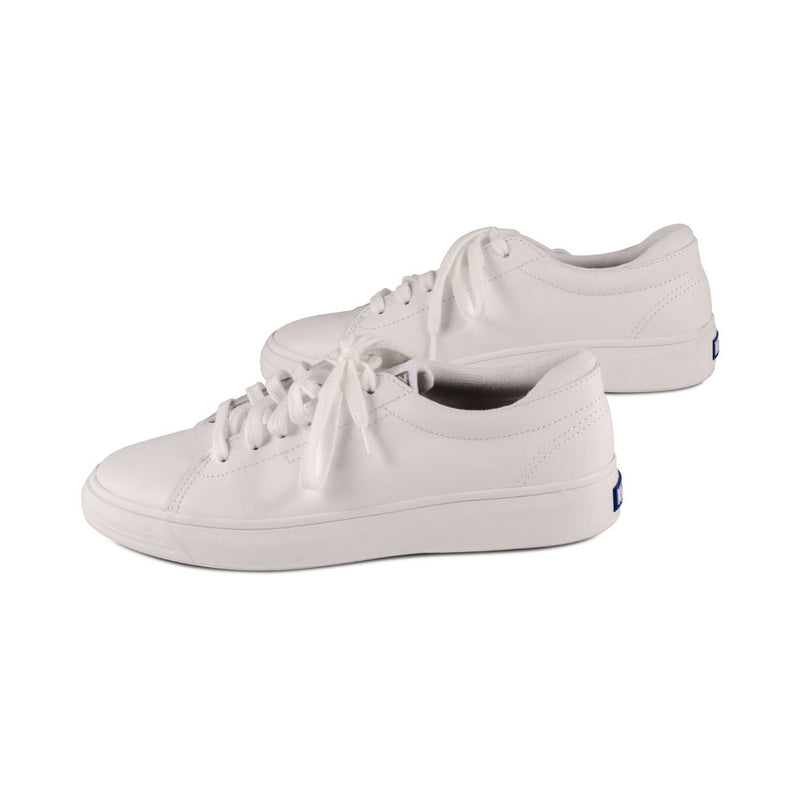Allevy White Leather