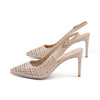Ally Natural Perforated Leather S25