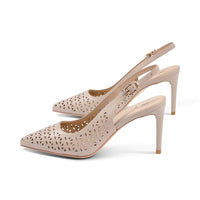 Ally Natural Perforated Leather S25