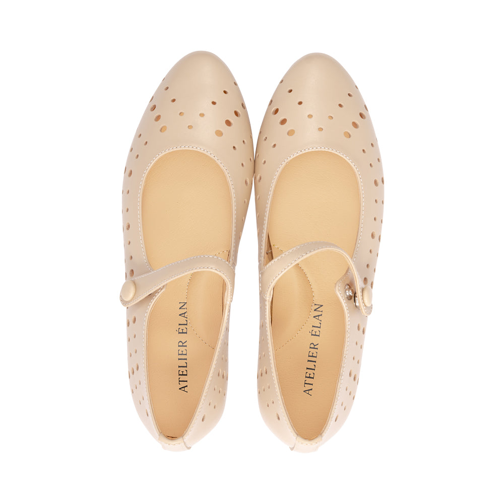 Amelie Taupe Leather S26