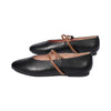 Ami Black Leather / Camel F25