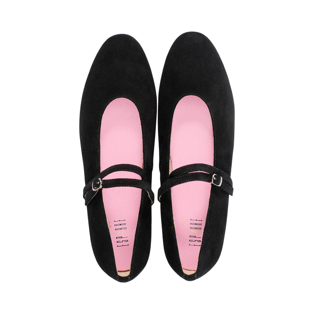 Ami Black Suede F25