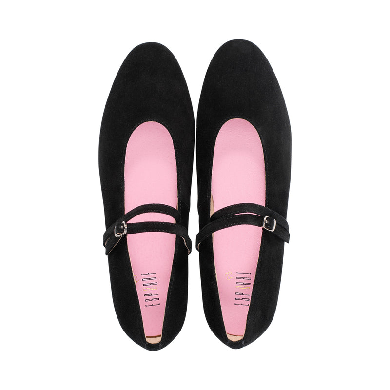 Ami Black Suede F25