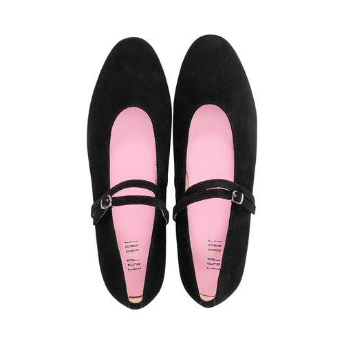 Ami Black Suede F25
