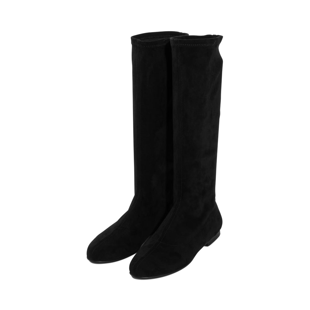 Anaban Black Stretch Suede F26