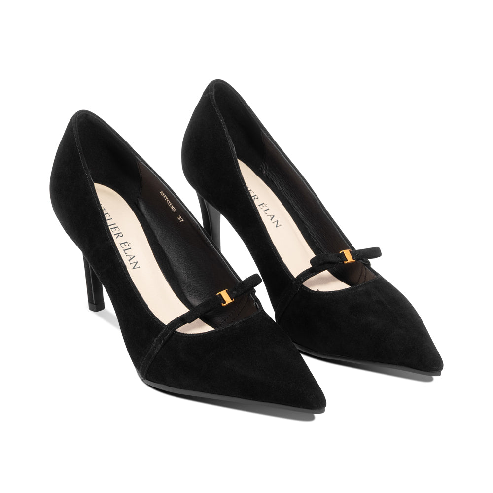 Antoine Black Suede F26