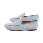 Ava Light Denim Embroidered S25