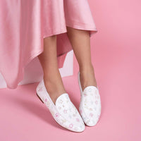 Ava White Embroidered S25