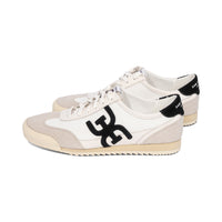 Avery White / Taupe Leather S26