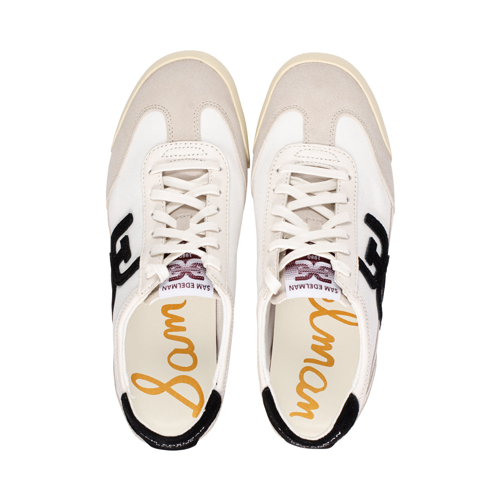 Avery White / Taupe Leather S26