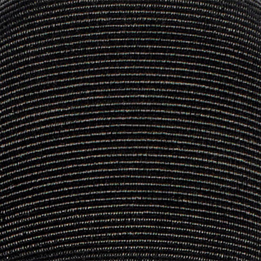 Ayala Black Leather / Grosgrain F26