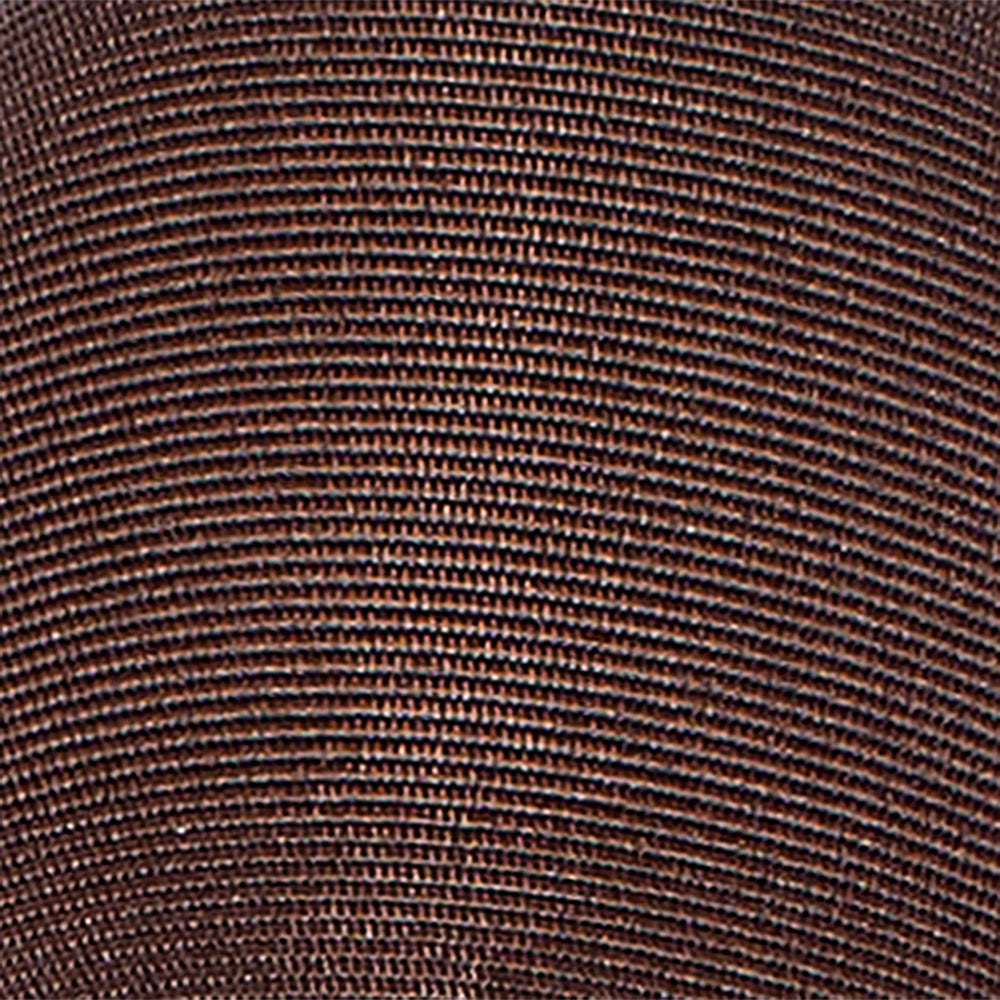 Ayala Chocolate Leather / Grosgrain F26