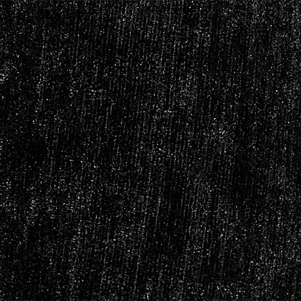 Ayn Black Chenille Velvet F26