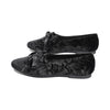 Bailey Black Hammered Velvet F25
