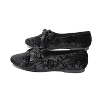 Bailey Black Hammered Velvet F25