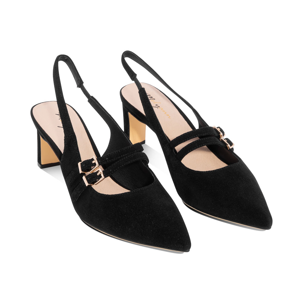 Bam Black Suede F26