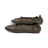 Barney Olive Chevron Leather F25