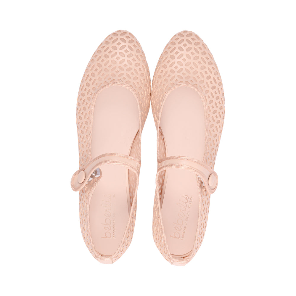 Basil Blush Laser Cut Leather S26