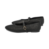 Becky Black Braid Leather F26