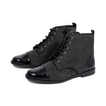 Bell Black Corduroy / Leather F25