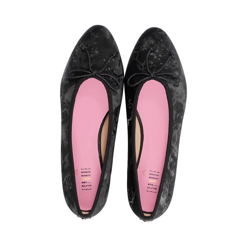 Ben Black Leather Print F25