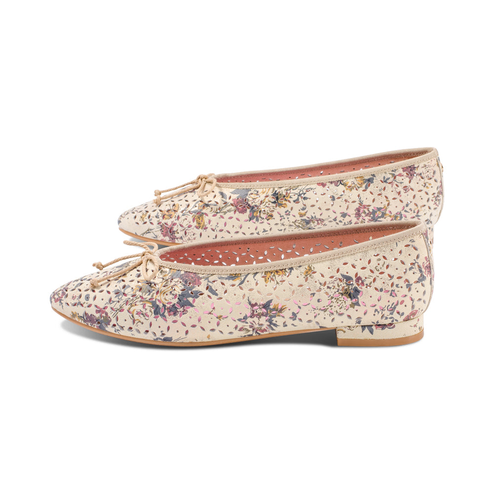 Ben Cream Print Leather S25