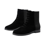 Beshir Black Suede F24