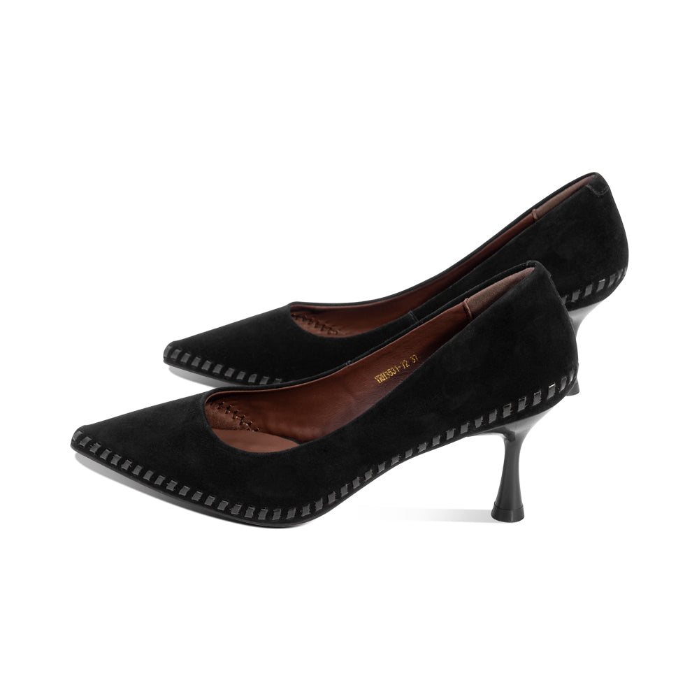Bice Black Suede F26