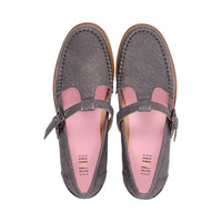 Billy Black Denim Leather S26