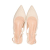 Burbank Ivory Glossy Fabric S25