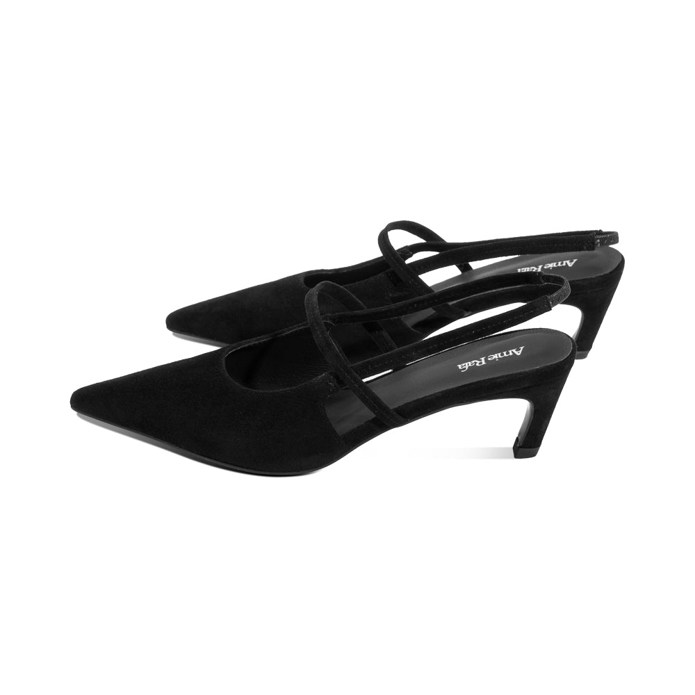 Callie Black Suede F26