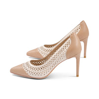 Camilla Ivory / Nude Leather S25