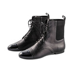 Capper Black Leather / Black Patent F23