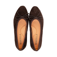 Capri Dark Chocolate Suede F26